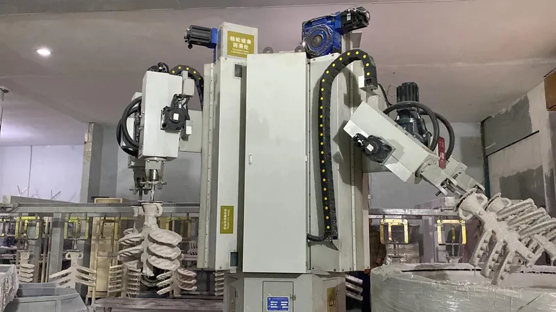 Robotic Dual-Arm Shell Dipping